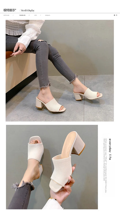 RZSMTYACN Damen-Slipper