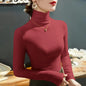 JEYONGZOOCN Turtleneck Warm Women