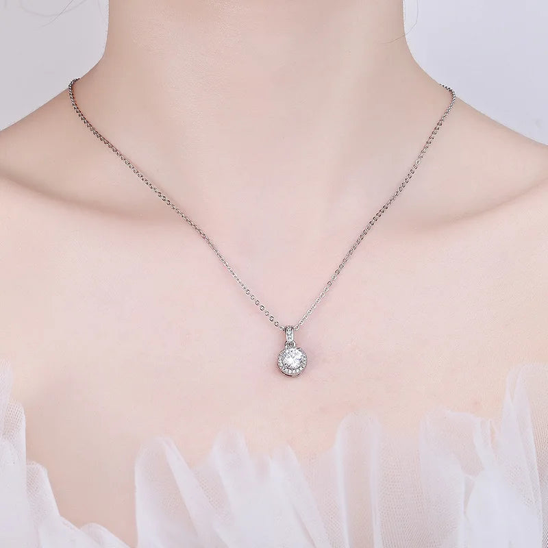 Moissanite Napraforgó Medál