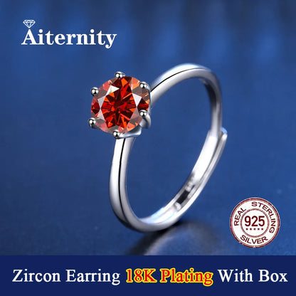 Ezüst Zircon Gyűrű Aiternity