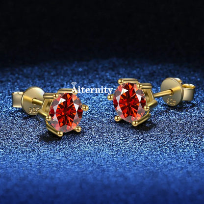 Moissanite Fülbevaló Aiternity