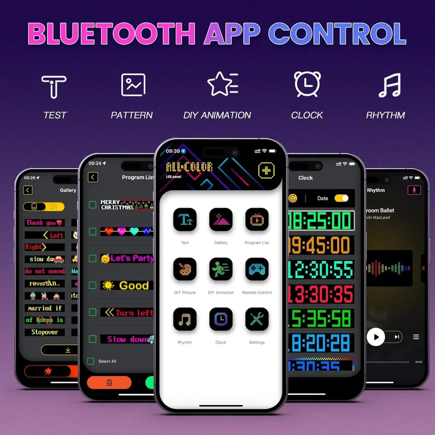 GCTECHING Bluetooth LED Szemek