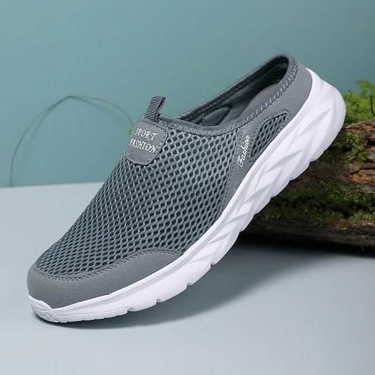Férfi Nyári Papucs - Lélegző Hálós Slip-On Félcipő