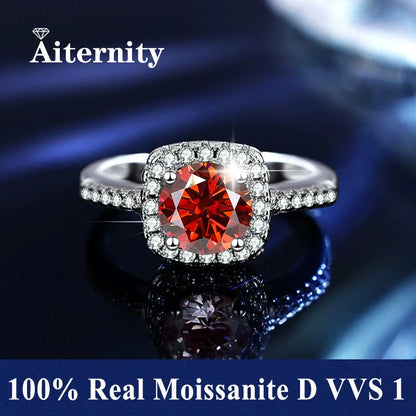 Moissanite S925 Nőknek Gyűrű