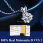 Moissanite Igazi Női Nyaklánc