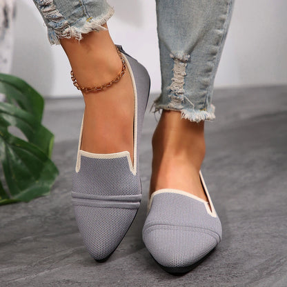 RZSMTYA Women's Slipon Flat Shoes