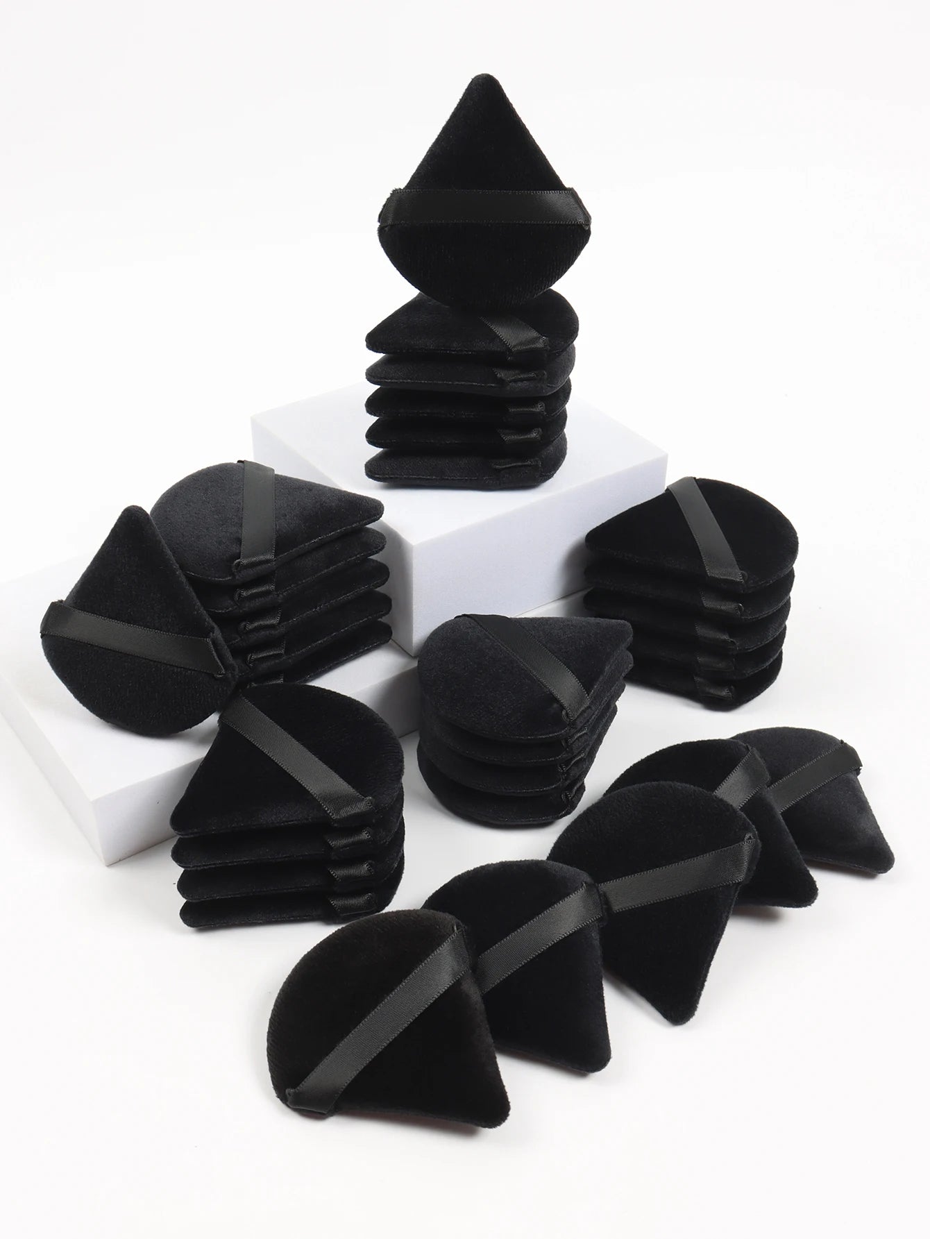 Black Triangle Powder Sponge