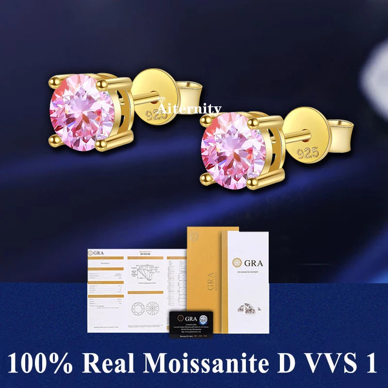 Moissanite Fülbevaló AITERNITY