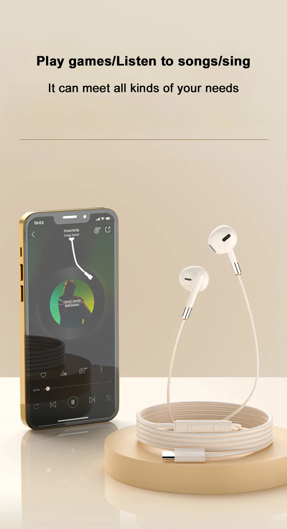 Samsung Dolby USB Fülhallgató