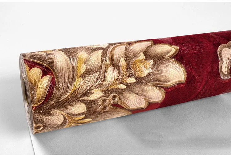 DZQCN Damask Tapéta PVC 3D