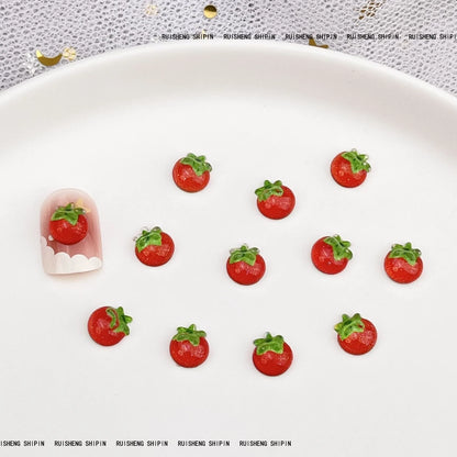 Köröm Dísz Cherry 3D Resin