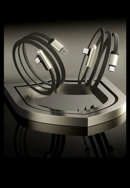 PD60W USB C Gyors Kábel 90 Fok