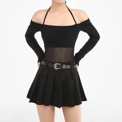 JEYONGZOOCN Mesh Crop Top
