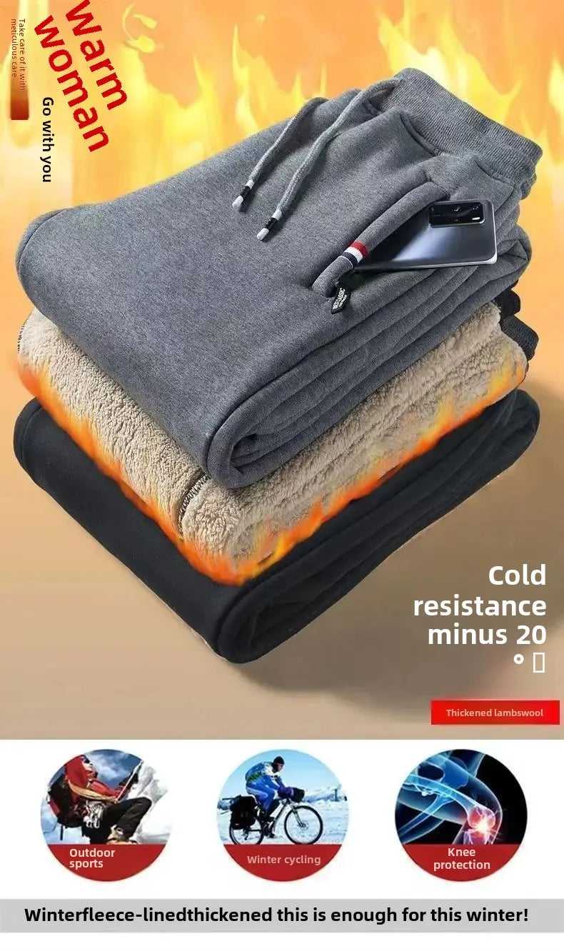 Férfi Bélelt Melegítő Nadrág