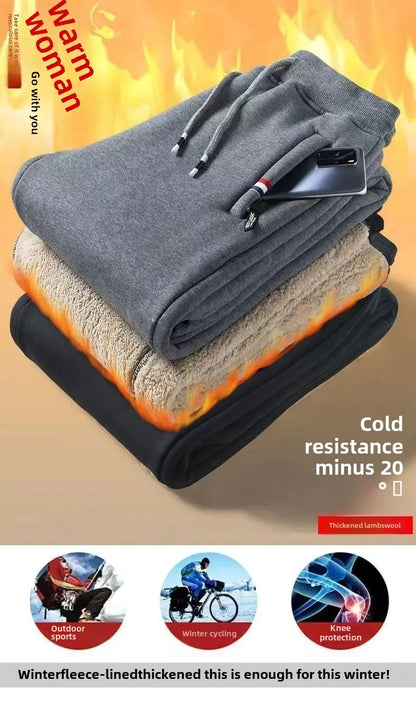 Férfi Bélelt Melegítő Nadrág