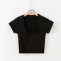 JEYONGZOOCN Damen Crop Top Slim