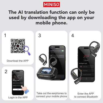 MINISO M98 AI Fülhallgató