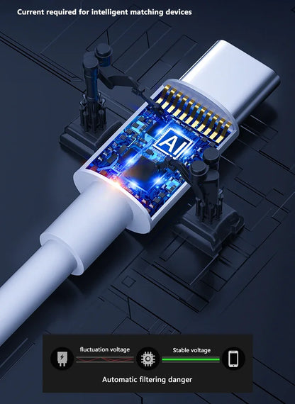 DIXSG USB-C-Kabel Fast PD100W