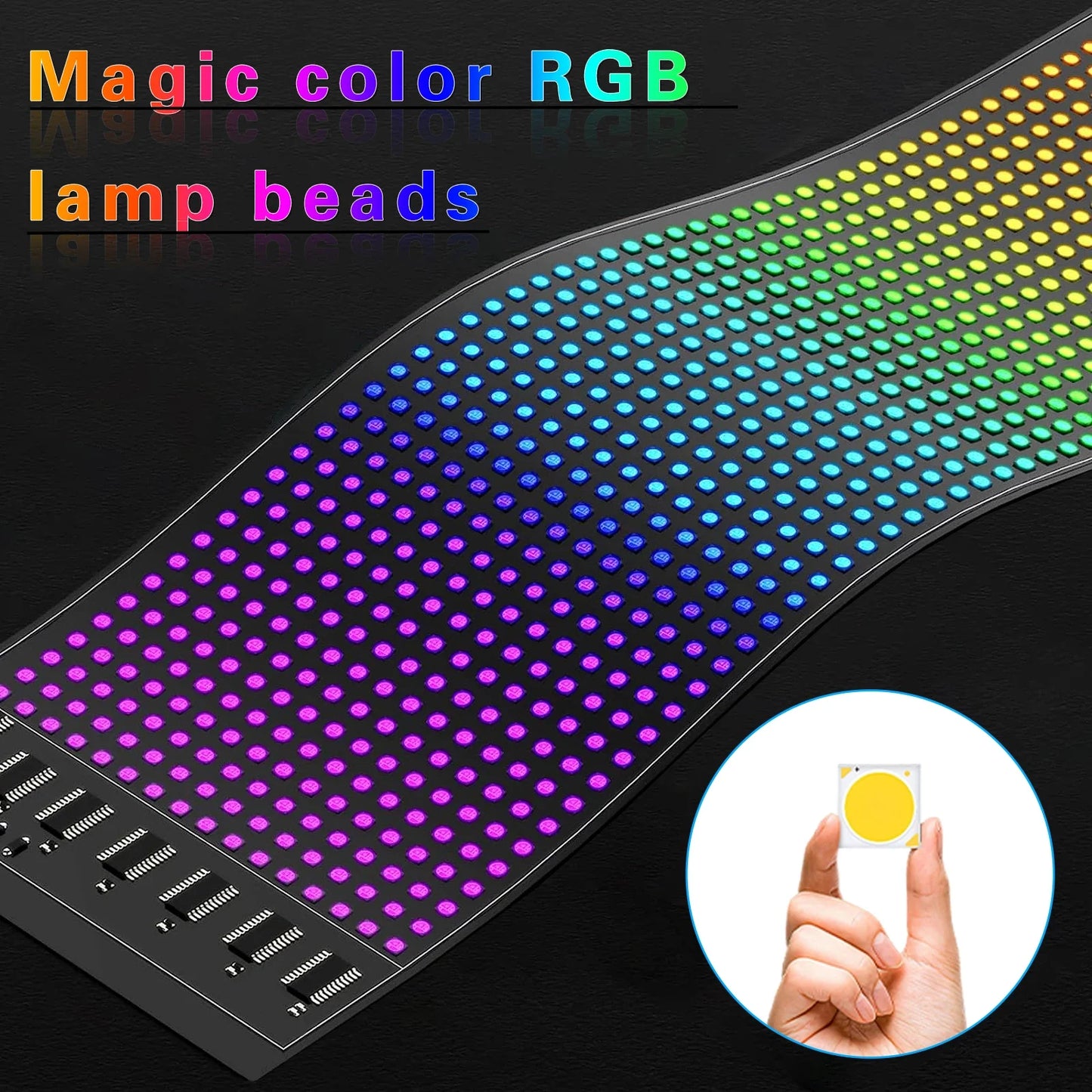 GCTECHING Bluetooth LED Szemek