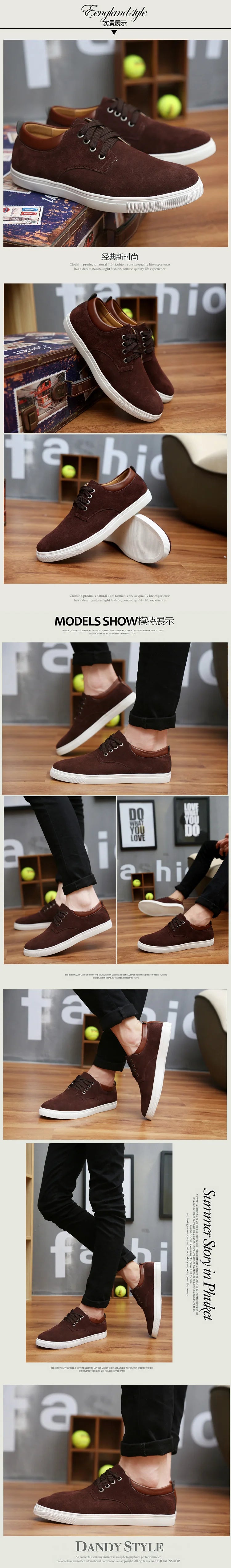 Férfi Divatos Sneaker - Velúr Bőr Casual Cipő Nagy Méretben