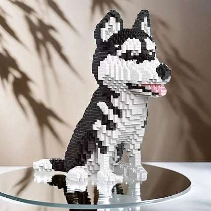 Husky 3586-Piece 3D Puzzle Building Block Set - Oktatási Modell Készlet 14 Év Felett, Ideális Ünnepi Ajándék
