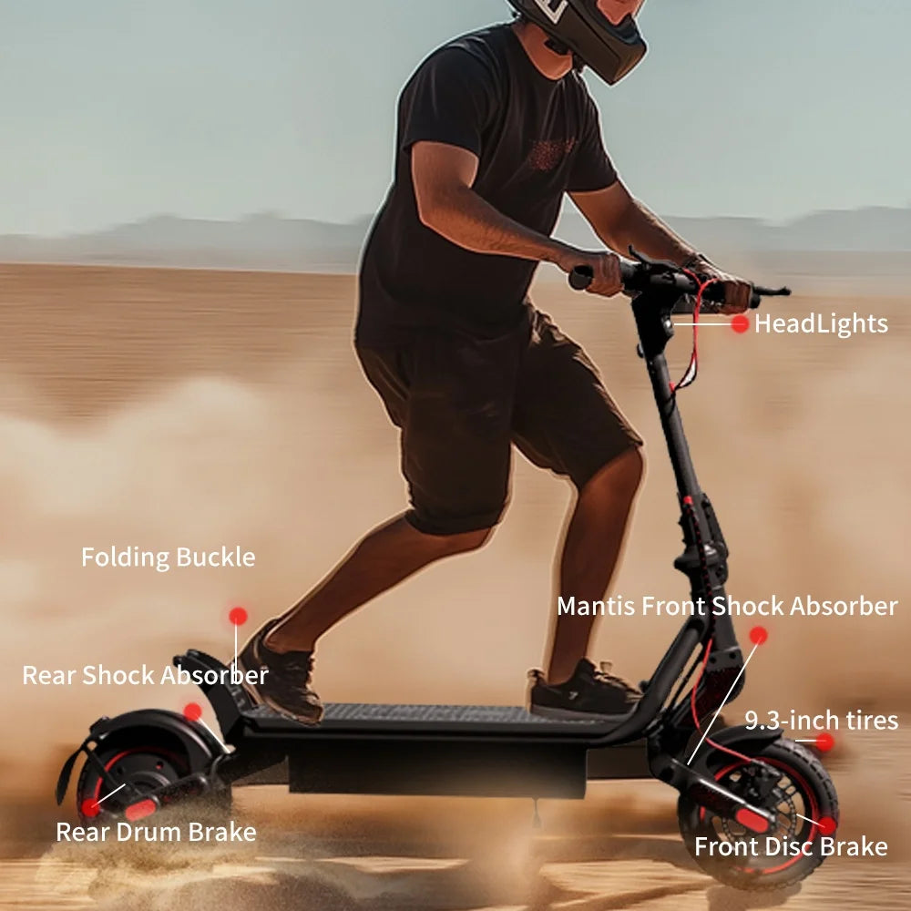iScooter W8 750W Hatótáv 40km