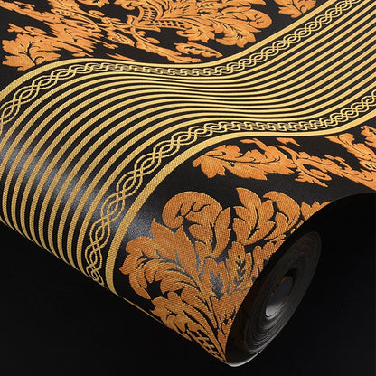 Dzqcn 3D Damask Tapéta Otthon
