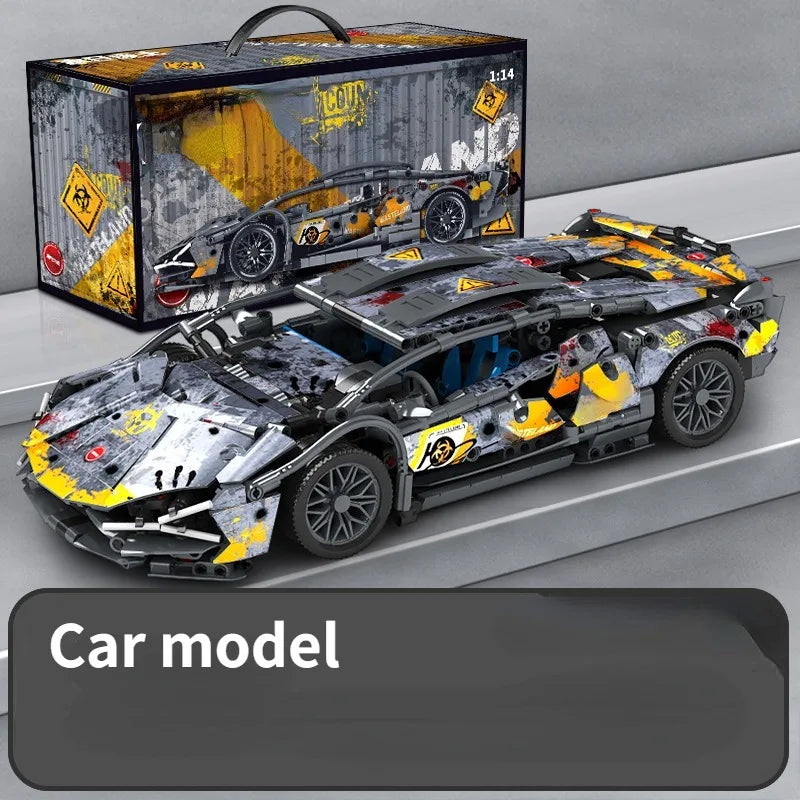 RC Roadster Építő Autó 1 14