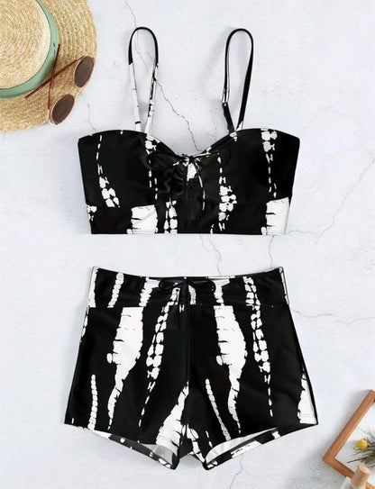 Magas Derékú Bikini Kötős
