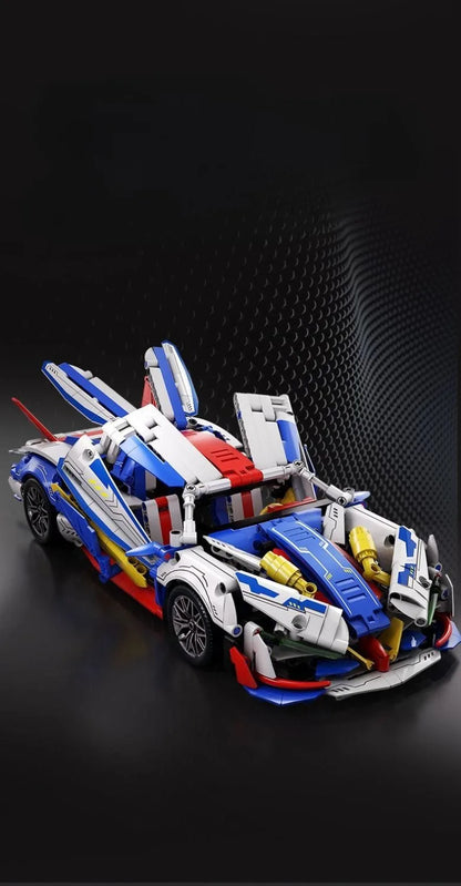 RC Sportautó Építő Készlet