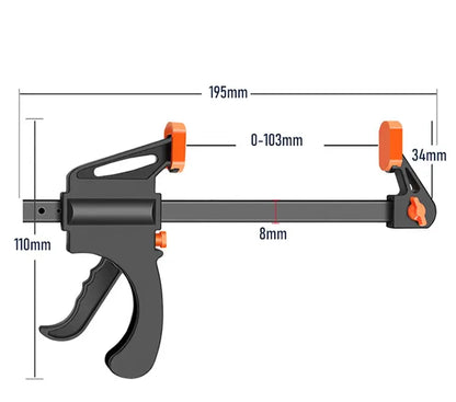 Woodworking Clamp 4 Inch Quick