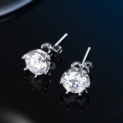 AITERNITY Moissanite Fülbevaló