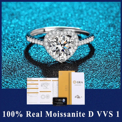 Aiternity Moissanite Gyűrű S925
