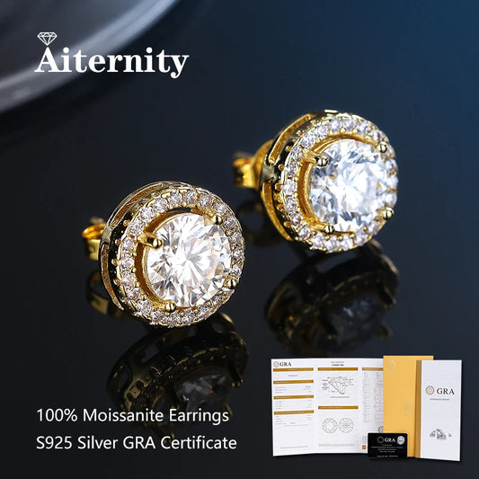 Moissanite Fülbevaló AITERNITY