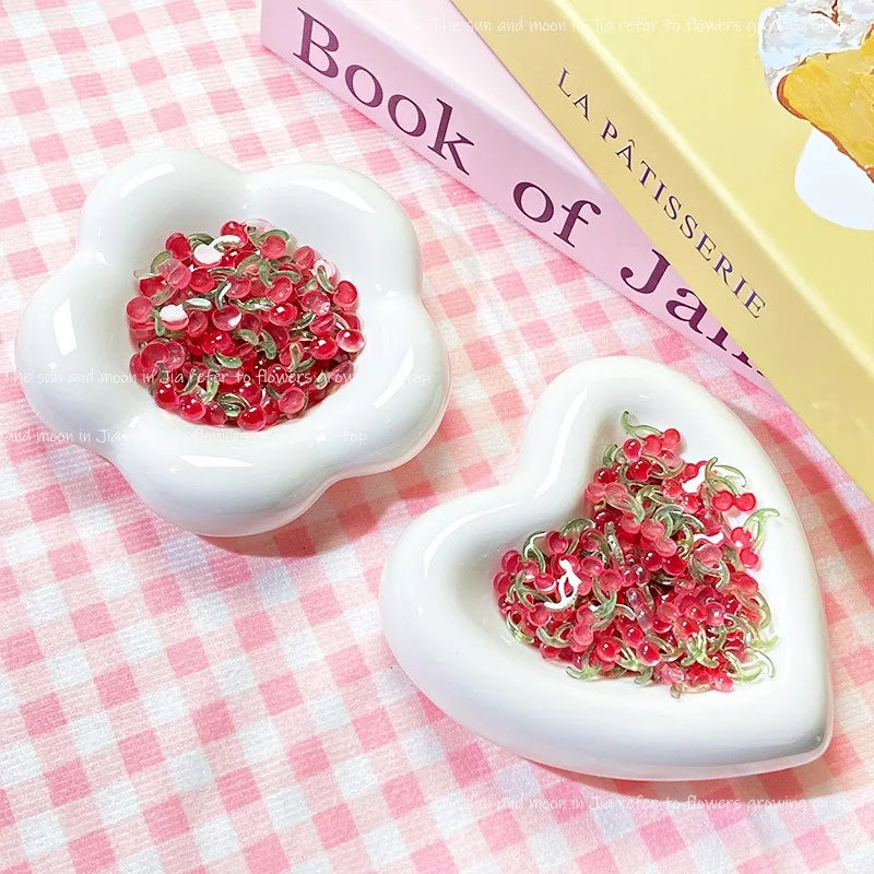 Köröm Dísz Cherry 3D Resin