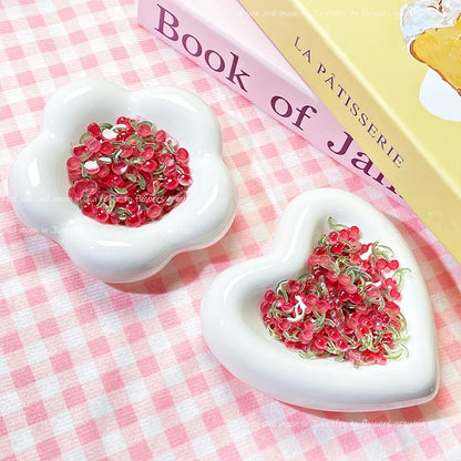 Köröm Dísz Cherry 3D Resin