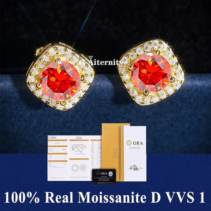 Moissanite Fülbevaló AITERNITY