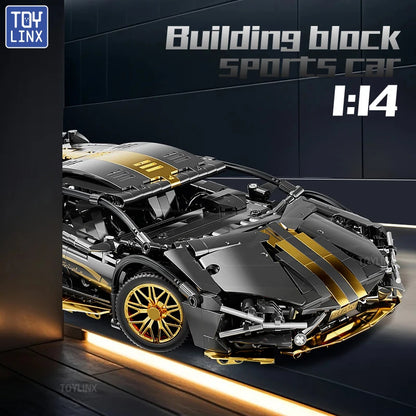 Lego Compatible Sports Car