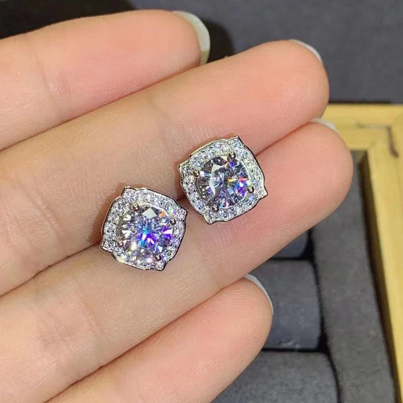 Moissanite Fülbevaló Aiternity