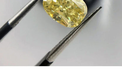 0.5-6ct Rare Colored Moissanite Loose Stone Real VVS1 Lab Grown Princess Crystal Yellow Pink Certified Heart Moissanite Diamonds - BAALAAZ