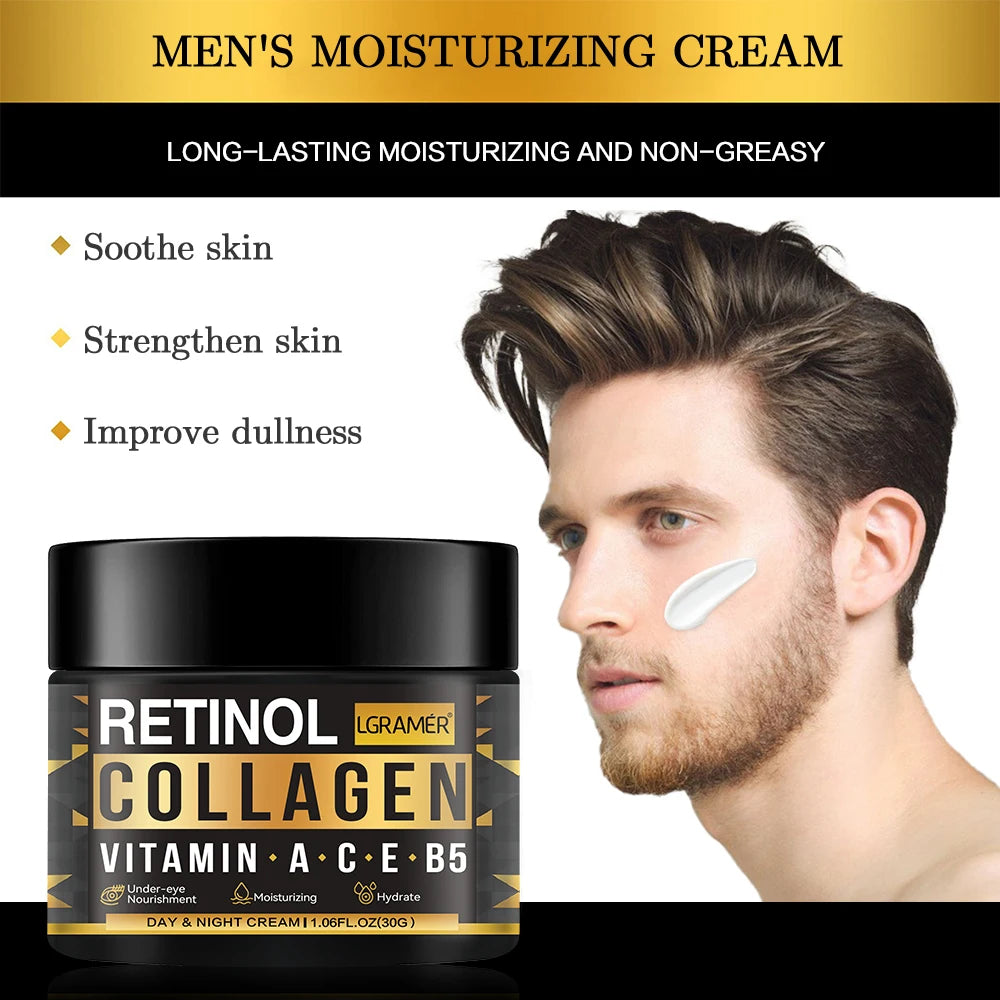 LGRAMER Retinol Gesichtspflege für Männer
