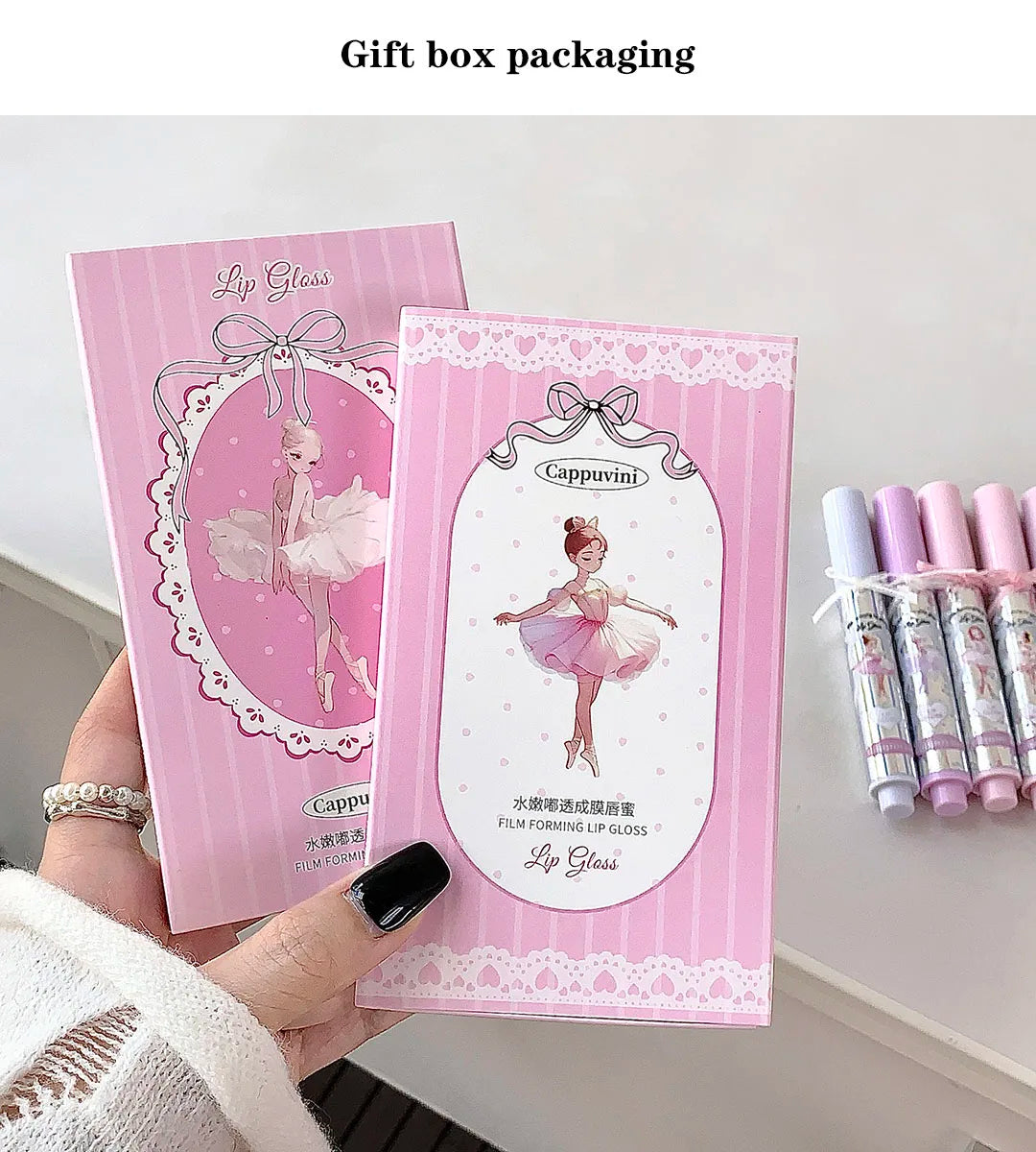 Lip Gloss Szett Tartós Vízálló