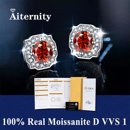 Moissanite Fülbevaló Aiternity
