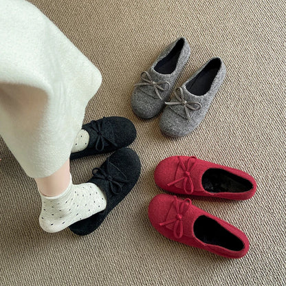 RZSMTYA Damenschuhe Flock