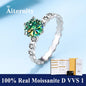 Aiternity Moissanite Gyűrű 1ct