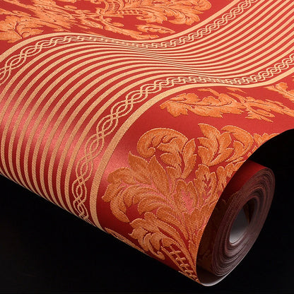 Dzqcn 3D Damask Tapéta Otthon