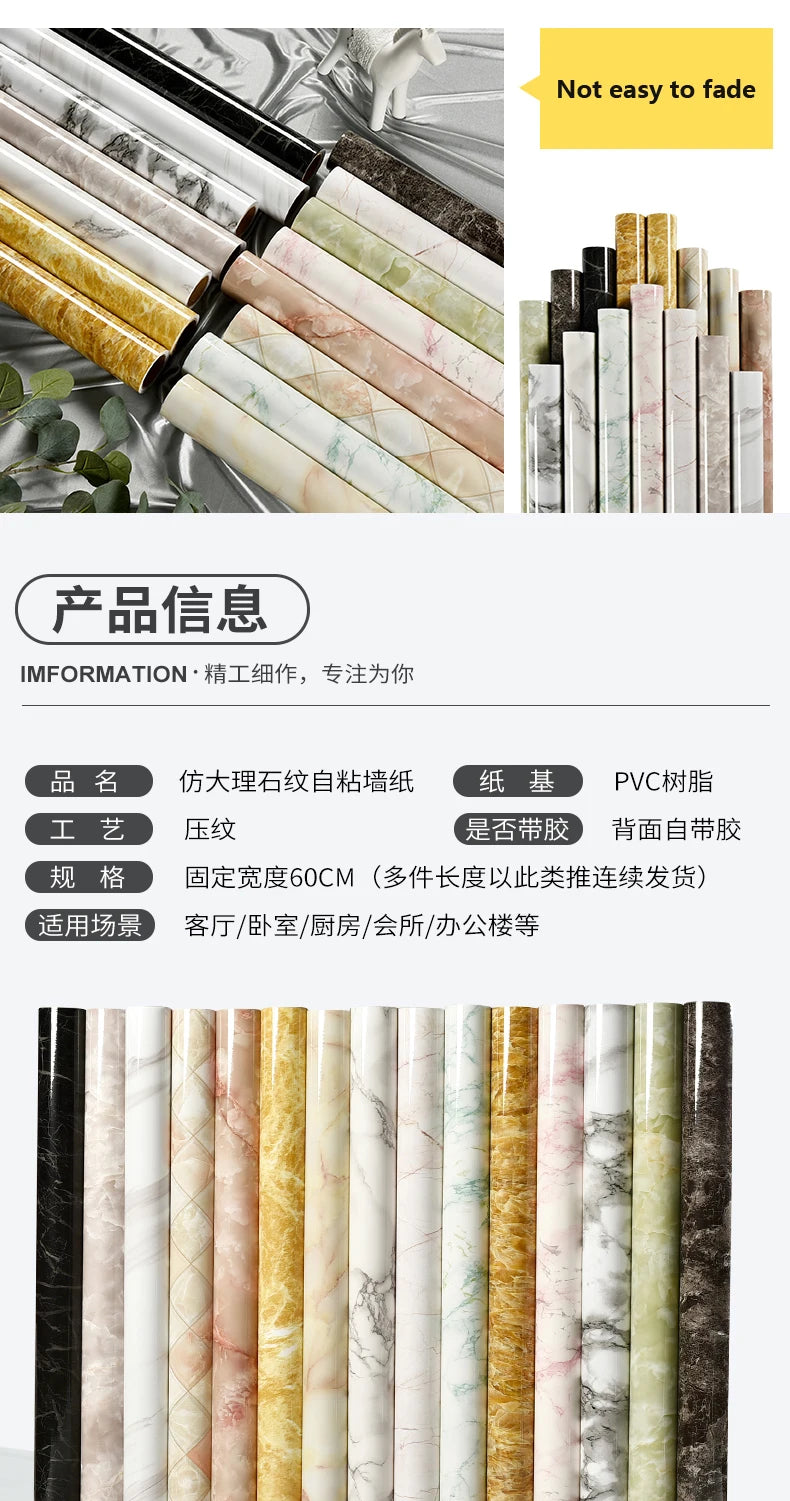 Márvány Vinyl Öntapadós Henan