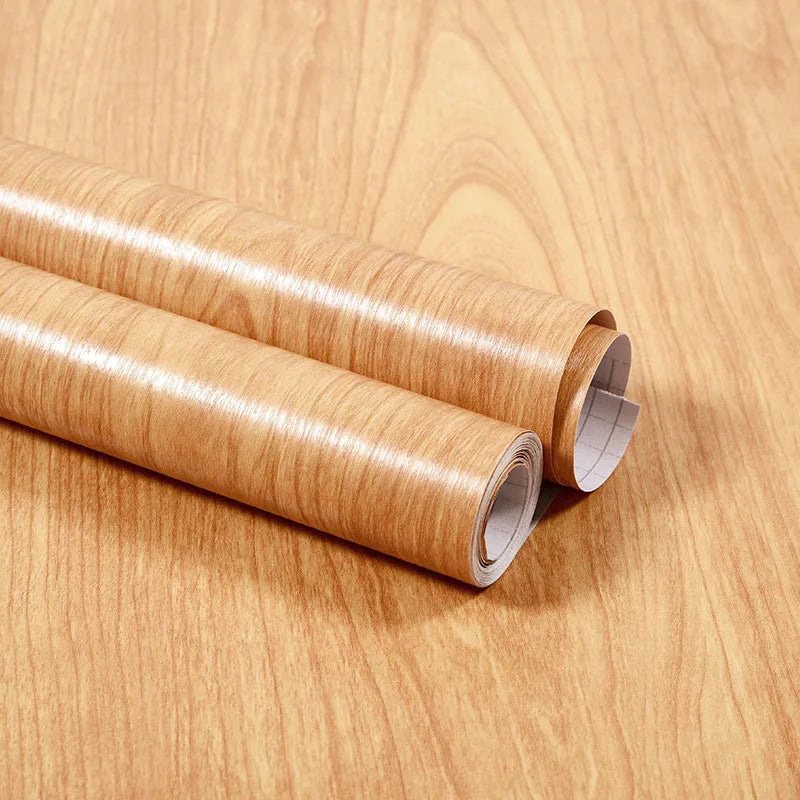 Wood Pattern Self-Adhesive Wall Film