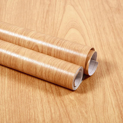 Wood Pattern Self-Adhesive Wall Film