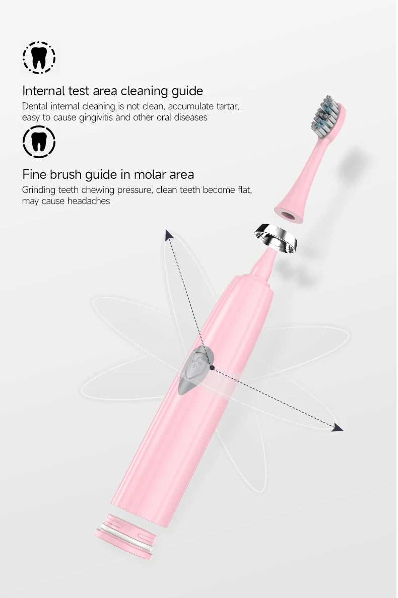 Elektromos Fogkefe Bristle IPX6